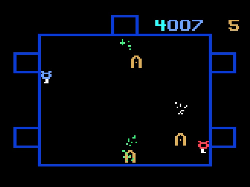 Gameplay of Killer Bees for Odyssey 2